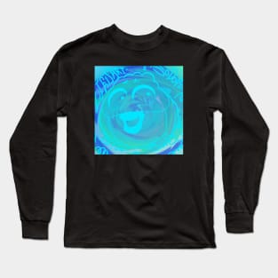 Dope Slluks face mask graffiti style illustration Long Sleeve T-Shirt